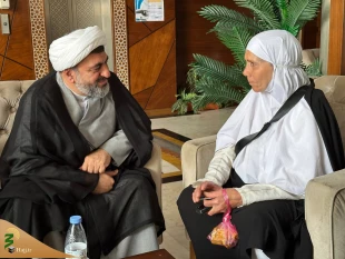 بازدید مسئولین بعثه رهبری از هتل واحه رفاهه: 

پیوندی معنوی میان زائران و یاد شهدا 2