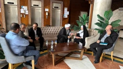 بازدید مسئولین بعثه رهبری از هتل واحه رفاهه: 

پیوندی معنوی میان زائران و یاد شهدا 6