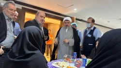 بازدید مسئولین بعثه رهبری از هتل واحه رفاهه: 

پیوندی معنوی میان زائران و یاد شهدا 7