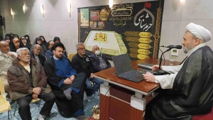 تجلیل از خانواده شهدا و تکریم دانشجویان در کربلای معلی