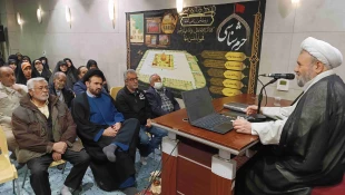 تجلیل از خانواده شهدا و تکریم دانشجویان در کربلای معلی