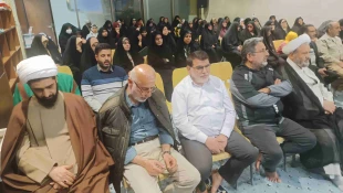 تجلیل از خانواده شهدا و تکریم دانشجویان در کربلای معلی