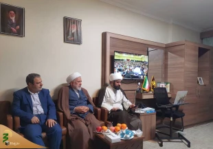 دیدار مدیران و روحانیون کاروان ها با حجت الاسلام و المسلمین نجفی روحانی