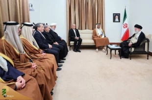 گسترش روابط با همسایگان، سیاست قطعی جمهوری اسلامی است

دیدار امیر قطر و هیئت همراه با رهبر انقلاب 2