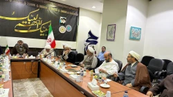 جلسه مستمر مسئولین بعثه رهبری با خادمان فرهنگی؛ 

تأکید بر ضرورت وحدت اسلامی  3
