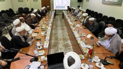 جلسه مستمر مسئولین بعثه رهبری با خادمان فرهنگی؛ 

تأکید بر ضرورت وحدت اسلامی  4