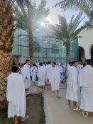 میقات عشق، مسجد شجره؛ دانشجویان با احرام، سفر حج را آغاز کردند 8