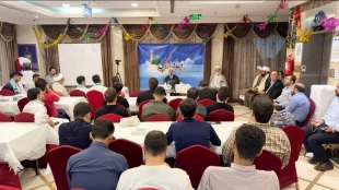 طنین روح‌ بخش دعای کمیل دانشگاهیان و دانش آموزان در مدینه 5