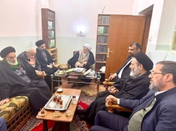 امام جمعة النجف الاشرف فی لقاء مع ممثل الولی الفقیه؛ بأننی أدعو للایة الله الخامنئی کل یوم/ لن نسمح بتکرار أحداث سوریا فی العراق 2