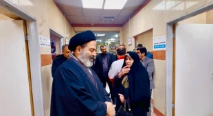 بازدید نماینده ولی فقیه در امور حج و زیارت از درمانگاه هلال احمر ایران در نجف اشرف 11