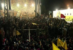 پیکر مطهر شهید سیدحسن نصرالله در آرامگاه ابدی‌اش آرام گرفت