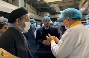Hajj and pilgrimage officials visit the largest kitchen for Iranian pilgrims at the Atabat
1.8 million meals during 11 months
 3