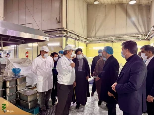 بازدید دست اندرکاران حج وزیارت از آشپزخانه کربلای معلی

طبخ دو  میلیون پرس غذا برای زائران عتبات در سال ۱۴۰۳ / فرایند کاملاً بهداشتی و تحت نظارت است 2