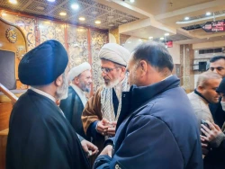 دیدار و گفتگوی نماینده ولی فقیه در امور حج و زیارت با زائران کربلای معلی 3