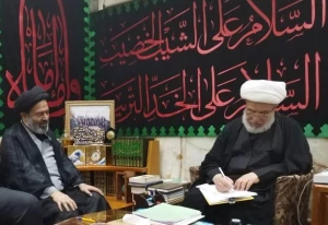 دیدار نماینده ولی فقیه در امور حج و زیارت با تولیت عتبه حسینی(ع)