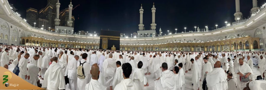 یکدستی سفیدپوشان در صحن مسجدالحرام؛ 

تجلی خلوص و یکپارچگی در خانه خدا 10