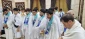 استقبال مسئولان بعثه از نخستین کاروان عمره دانش‌آموزی در مکه مکرمه 8