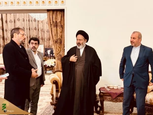 دیدار نماینده ولی فقیه در امور حج و زیارت با سفیر ایران در عراق برای پیگیری خدمات بیشتر به زائرین 7