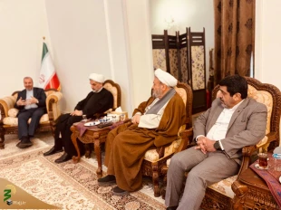 دیدار نماینده ولی فقیه در امور حج و زیارت با سفیر ایران در عراق برای پیگیری خدمات بیشتر به زائرین 9