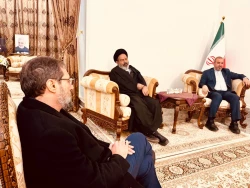 دیدار نماینده ولی فقیه در امور حج و زیارت با سفیر ایران در عراق برای پیگیری خدمات بیشتر به زائرین 12