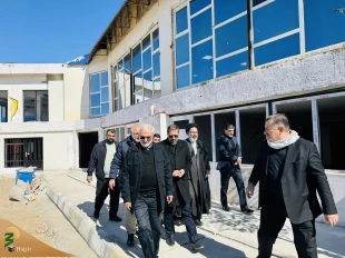 تفقد ممثل الولي الفقيه في شؤون الحج و الزيارة المشاريع و التطويرات المتميزة في الحرمين العسكريين (ع). 7
