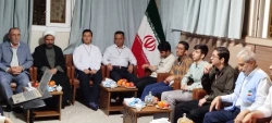 دیدار صمیمانه نخبگان عمره دانش‌آموزی با مسئول دفتر بعثه رهبری در مدینه 2