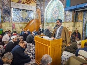 زائران کربلا با ذکر یارب به استقبال ماه رمضان رفتند