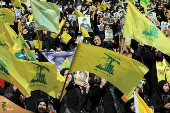 مراسم تشییع مجاهد کبیر شهید سیدحسن نصرالله و شهید سیدهاشم صفی‌الدین 3