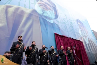 مراسم تشییع مجاهد کبیر شهید سیدحسن نصرالله و شهید سیدهاشم صفی‌الدین 5