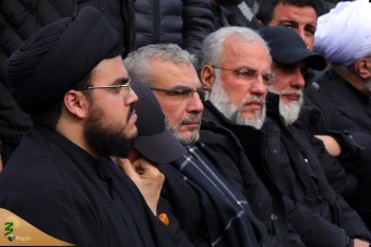 مراسم تشییع مجاهد کبیر شهید سیدحسن نصرالله و شهید سیدهاشم صفی‌الدین 11