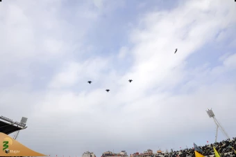 مراسم تشییع مجاهد کبیر شهید سیدحسن نصرالله و شهید سیدهاشم صفی‌الدین 12