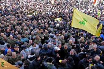 مراسم تشییع مجاهد کبیر شهید سیدحسن نصرالله و شهید سیدهاشم صفی‌الدین 31
