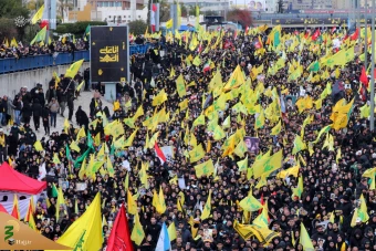 مراسم تشییع مجاهد کبیر شهید سیدحسن نصرالله و شهید سیدهاشم صفی‌الدین 47