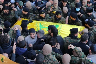 مراسم تشییع مجاهد کبیر شهید سیدحسن نصرالله و شهید سیدهاشم صفی‌الدین 49