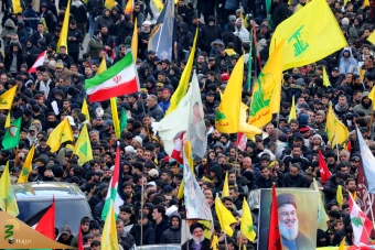 مراسم تشییع مجاهد کبیر شهید سیدحسن نصرالله و شهید سیدهاشم صفی‌الدین 50