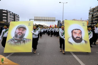 مراسم تشییع مجاهد کبیر شهید سیدحسن نصرالله و شهید سیدهاشم صفی‌الدین 64