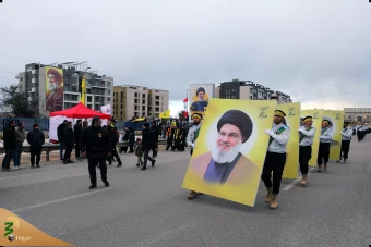 مراسم تشییع مجاهد کبیر شهید سیدحسن نصرالله و شهید سیدهاشم صفی‌الدین 66
