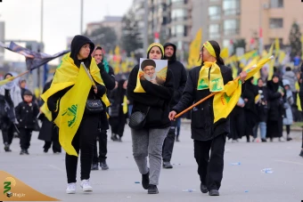 مراسم تشییع مجاهد کبیر شهید سیدحسن نصرالله و شهید سیدهاشم صفی‌الدین 68