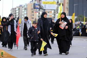 مراسم تشییع مجاهد کبیر شهید سیدحسن نصرالله و شهید سیدهاشم صفی‌الدین 70
