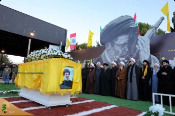  مراسم تشییع شهید سیدهاشم صفی‌الدین 2