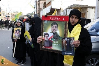 مراسم تشییع شهید سیدهاشم صفی‌الدین 13