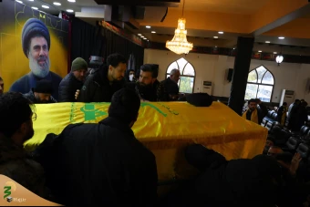  مراسم تشییع شهید سیدهاشم صفی‌الدین 16