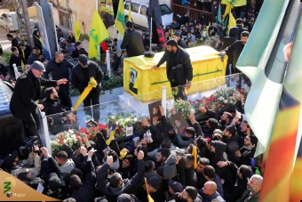  مراسم تشییع شهید سیدهاشم صفی‌الدین 30