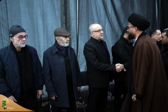 حضور هیئت نمایندگی رهبر انقلاب اسلامی در مراسم ترحیم و بزرگداشت رهبران شهید حزب‌الله در بیروت 4
