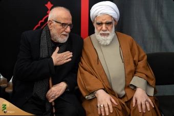 حضور هیئت نمایندگی رهبر انقلاب اسلامی در مراسم ترحیم و بزرگداشت رهبران شهید حزب‌الله در بیروت 11