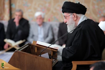 محفل انس با قرآن کریم در حضور رهبر معظم انقلاب 4