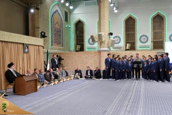 محفل انس با قرآن کریم در حضور رهبر معظم انقلاب 95