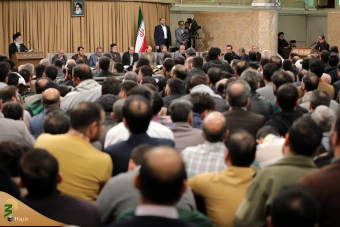 محفل انس با قرآن کریم در حضور رهبر معظم انقلاب 79