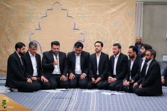محفل انس با قرآن کریم در حضور رهبر معظم انقلاب 81