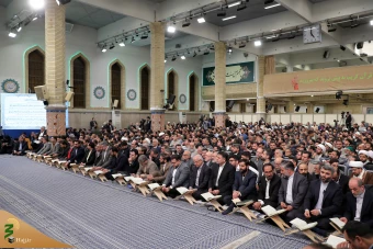 محفل انس با قرآن کریم در حضور رهبر معظم انقلاب 89